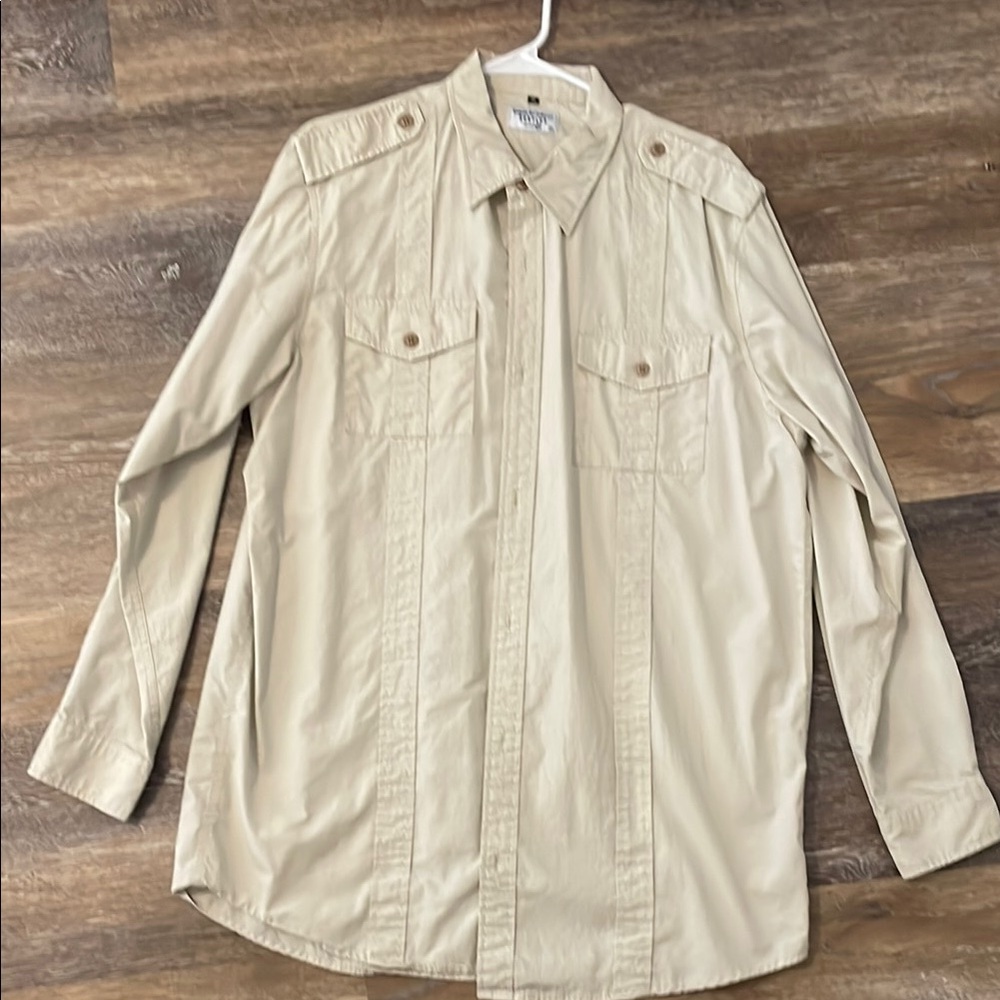 Adventure/Safari Shirt - Indiana Jones Replica Shirt by Karolian Dry Goods - XL